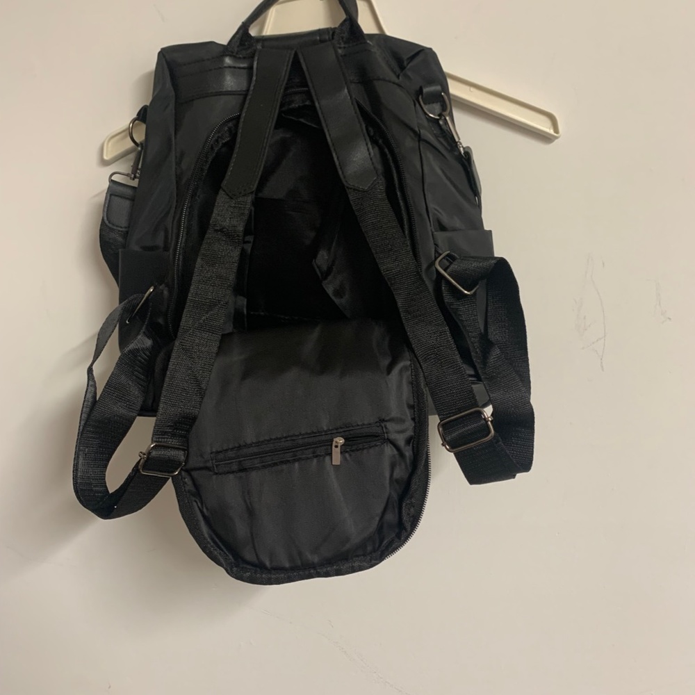 Black Mini Backpack - image 3